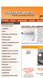 Mobile Screenshot of hasznalt-gep.hu